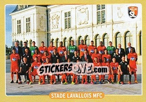 Cromo Equipe Stade Lavallois MFC