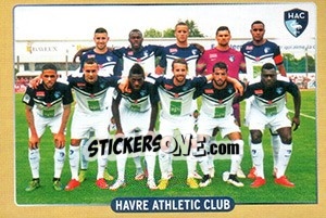 Figurina Equipe Havre Athletic Club - FOOT 2015-2016 n. 500 - Panini