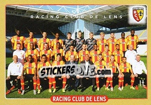 Sticker Equipe Racing Club de Lens - FOOT 2015-2016 - Panini