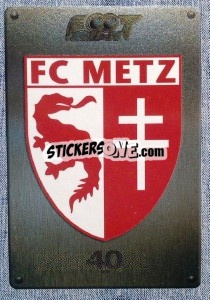 Cromo Ecusson FC Metz
