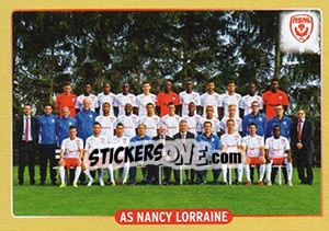 Figurina Equipe AS Nancy Lorraine - FOOT 2015-2016 - Panini