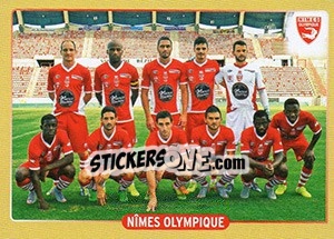 Sticker Equipe Nîmes Olympique - FOOT 2015-2016 - Panini