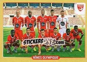 Sticker Equipe Nîmes Olympique - FOOT 2015-2016 n. 508 - Panini