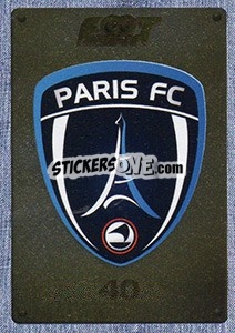 Cromo Ecusson Paris FC - FOOT 2015-2016 - Panini