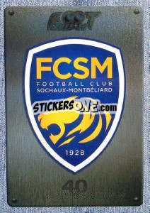 Sticker Ecusson FC Sochaux-Montbélliard - FOOT 2015-2016 - Panini
