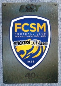 Figurina Ecusson FC Sochaux-Montbélliard