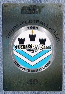 Sticker Ecusson Tours Football Club