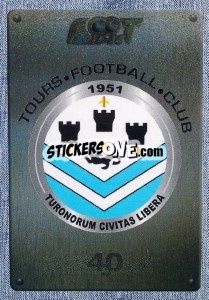 Sticker Ecusson Tours Football Club - FOOT 2015-2016 n. 517 - Panini