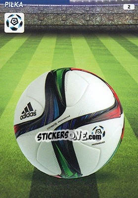 Sticker Football - Ekstraklasa 2015-2016. Adrenalyn XL n. 2 - Panini