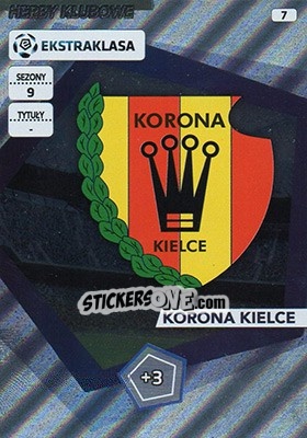 Sticker Club Badge - Ekstraklasa 2015-2016. Adrenalyn XL n. 7 - Panini
