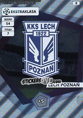 Sticker Club Badge - Ekstraklasa 2015-2016. Adrenalyn XL n. 8 - Panini