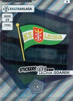 Sticker Club Badge - Ekstraklasa 2015-2016. Adrenalyn XL n. 9 - Panini