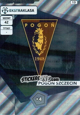 Sticker Club Badge - Ekstraklasa 2015-2016. Adrenalyn XL n. 13 - Panini