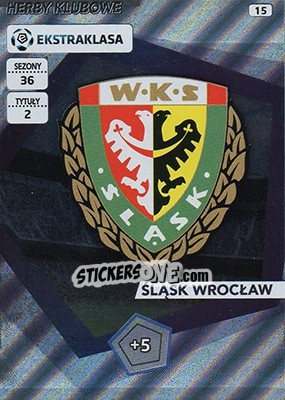 Cromo Club Badge - Ekstraklasa 2015-2016. Adrenalyn XL n. 15 - Panini