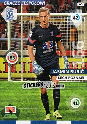 Sticker Jasmin Buric - Ekstraklasa 2015-2016. Adrenalyn XL n. 65 - Panini
