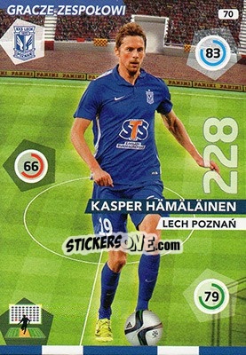 Cromo Kasper Hämäläinen - Ekstraklasa 2015-2016. Adrenalyn XL - Panini