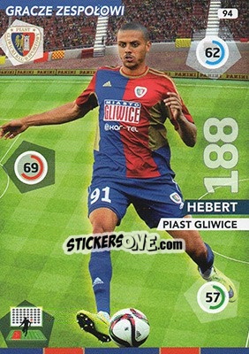 Cromo Hebert - Ekstraklasa 2015-2016. Adrenalyn XL - Panini