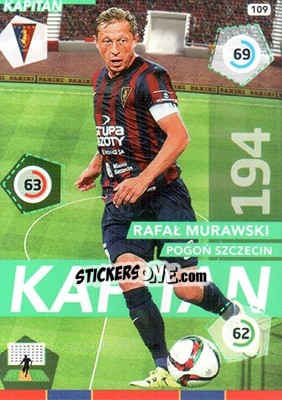 Sticker Rafał Murawski - Ekstraklasa 2015-2016. Adrenalyn XL n. 109 - Panini