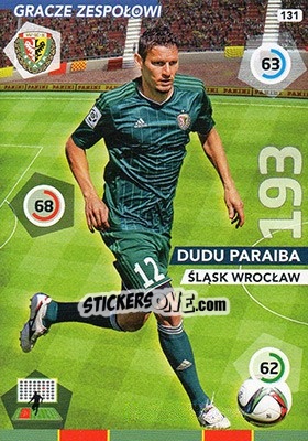 Sticker Dudu Paraíba - Ekstraklasa 2015-2016. Adrenalyn XL - Panini