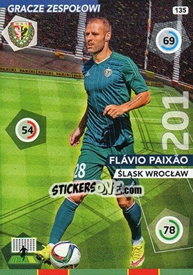 Figurina Flávio Paixão - Ekstraklasa 2015-2016. Adrenalyn XL - Panini