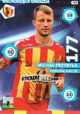 Figurina Michał Przybyła - Ekstraklasa 2015-2016. Adrenalyn XL - Panini