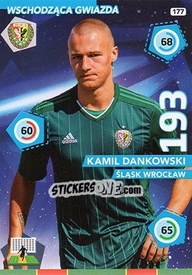 Sticker Kamil Dankowski - Ekstraklasa 2015-2016. Adrenalyn XL n. 177 - Panini