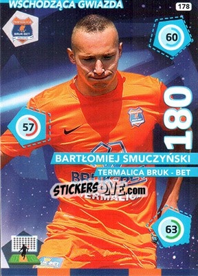 Sticker Bartłomiej Smuczyński - Ekstraklasa 2015-2016. Adrenalyn XL - Panini