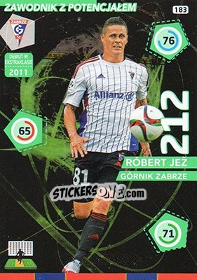 Sticker Róbert Jež - Ekstraklasa 2015-2016. Adrenalyn XL n. 183 - Panini