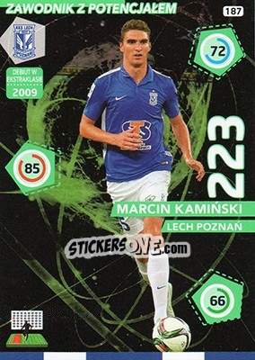 Cromo Marcin Kamiński - Ekstraklasa 2015-2016. Adrenalyn XL - Panini