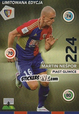 Cromo Martin Nešpor - Ekstraklasa 2015-2016. Adrenalyn XL n. LE-MN - Panini