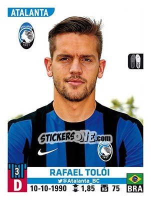 Sticker Rafael Tolói - Calciatori 2015-2016 n. 14 - Panini