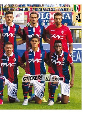 Sticker Squadra Bologna - Calciatori 2015-2016 n. 38 - Panini