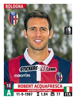 Sticker Robert Acquafresca - Calciatori 2015-2016 n. 58 - Panini