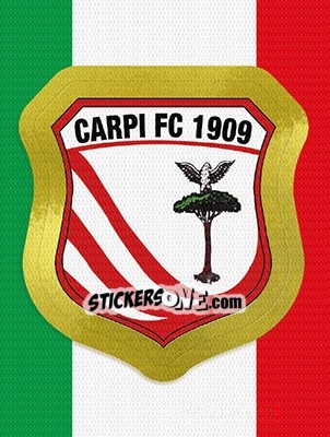 Sticker Scudetto Carpi - Calciatori 2015-2016 - Panini