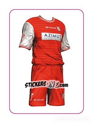 Sticker 2a Divisa Carpi - Calciatori 2015-2016 n. 63 - Panini