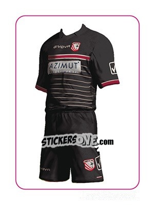 Sticker 3a Divisa Carpi - Calciatori 2015-2016 n. 65 - Panini