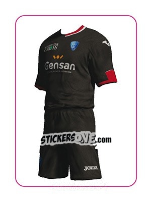 Sticker 3a Divisa Empoli - Calciatori 2015-2016 - Panini