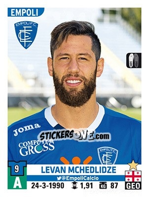 Figurina Levan Mchedlidze - Calciatori 2015-2016 - Panini