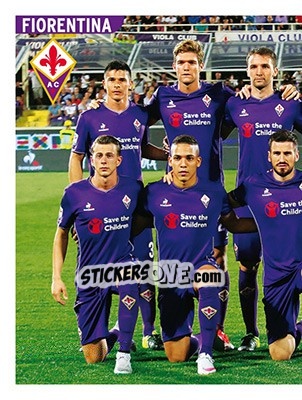 Sticker Squadra Fiorentina