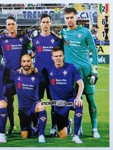 Sticker Squadra Fiorentina - Calciatori 2015-2016 n. 154 - Panini