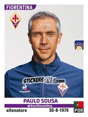 Cromo Paulo Sousa