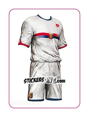 Sticker 2a Divisa Genoa - Calciatori 2015-2016 n. 208 - Panini