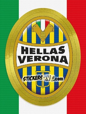 Figurina Scudetto Hellas Verona - Calciatori 2015-2016 - Panini