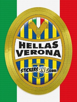Sticker Scudetto Hellas Verona - Calciatori 2015-2016 n. 236 - Panini