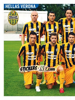 Sticker Squadra Hellas Verona - Calciatori 2015-2016 n. 240 - Panini