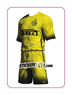 Sticker 3a Divisa Inter - Calciatori 2015-2016 n. 268 - Panini