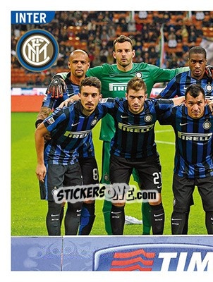 Figurina Squadra Inter - Calciatori 2015-2016 - Panini