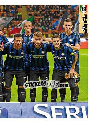 Sticker Squadra Inter