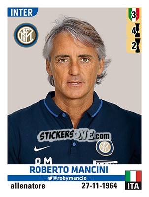 Sticker Roberto Mancini