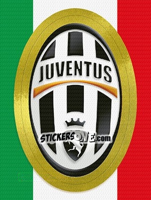 Cromo Scudetto Juventus - Calciatori 2015-2016 - Panini